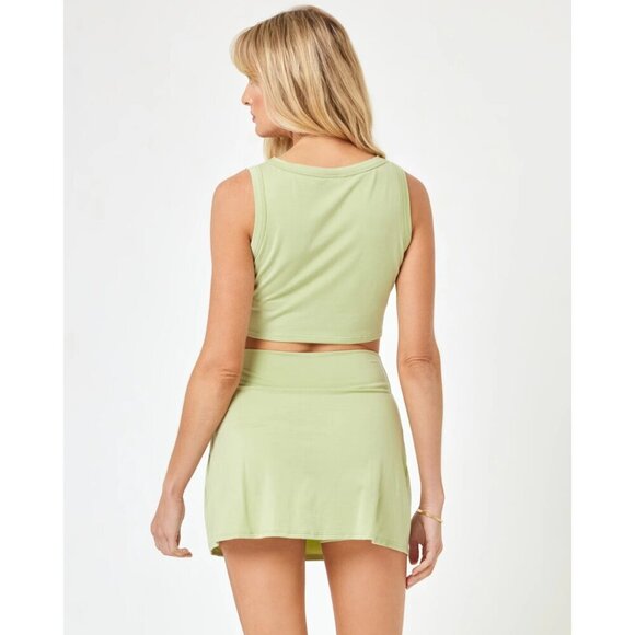 L*SPACE Nolan Skort in Celery Size Small NWT - Picture 15 of 16